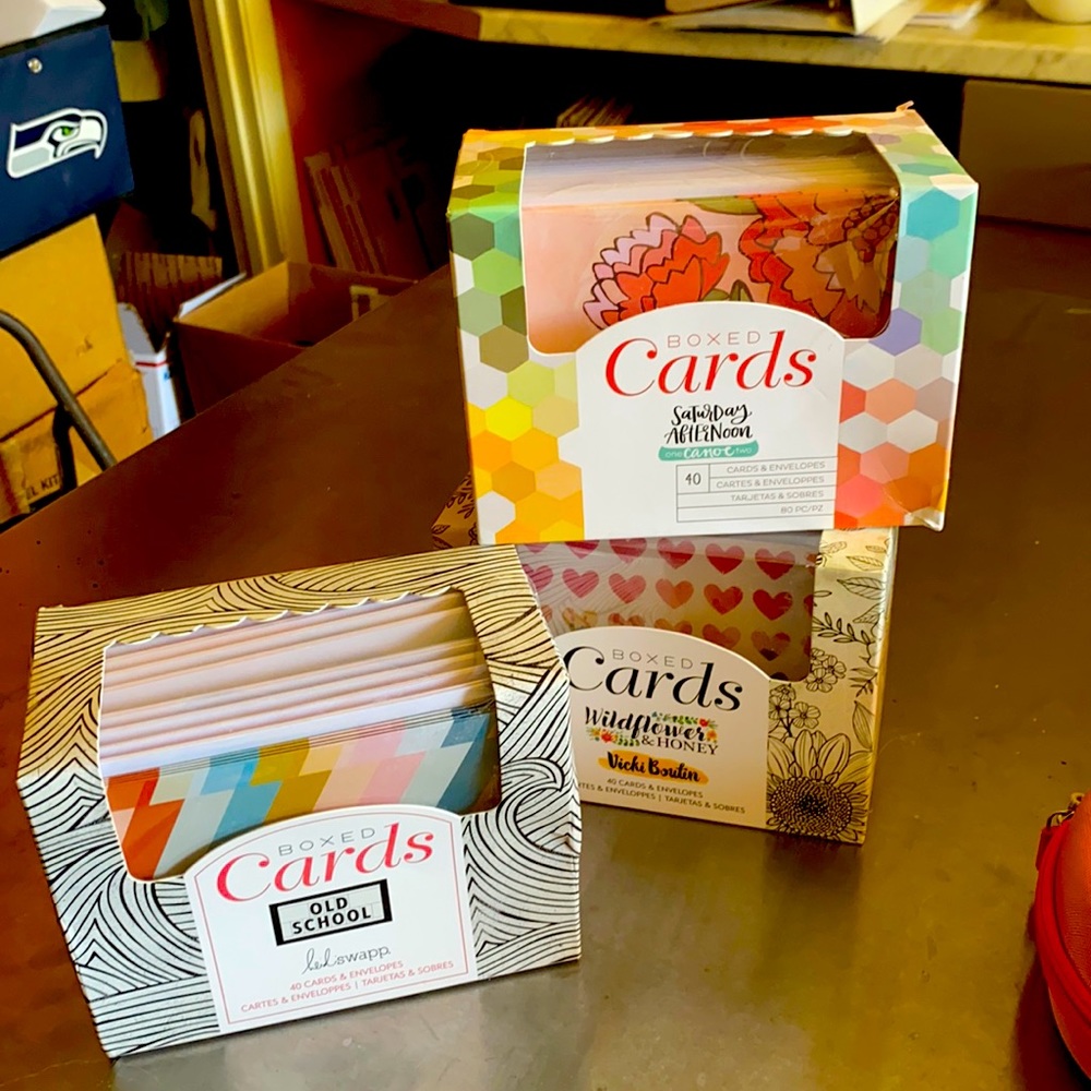 Heidi Swapp Boxed Cards Vicki Boutin